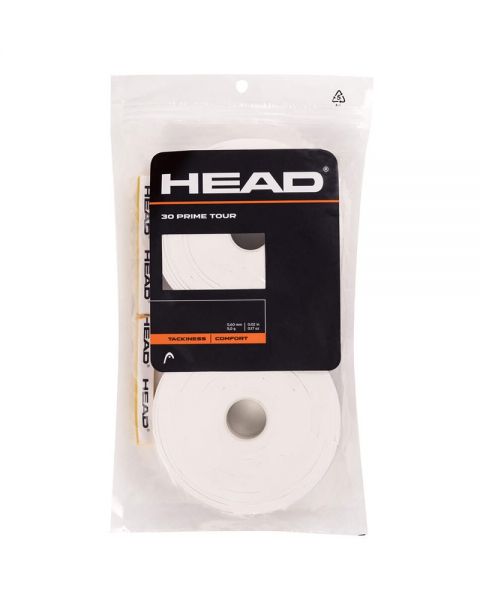 BAG 30 UNITS OVERGRIP HEAD PRIME TOUR