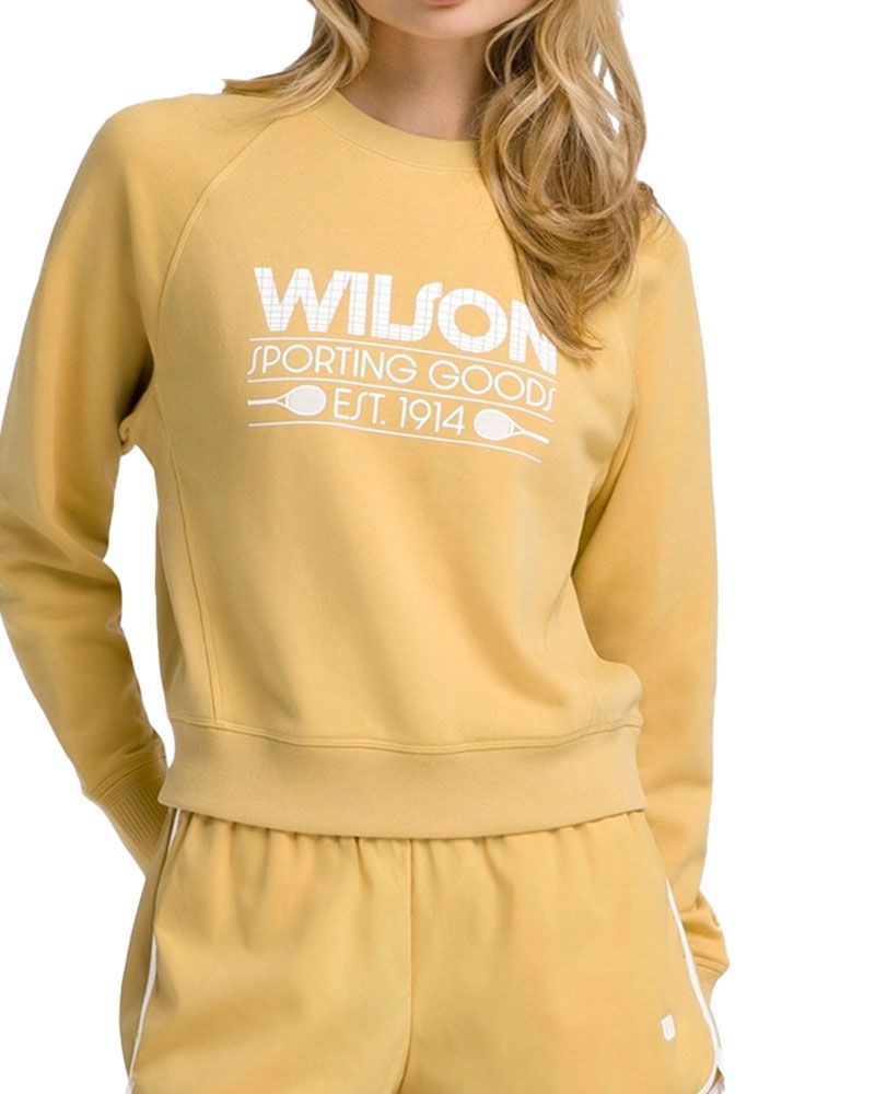 WILSON SIDELINE CREW YELLOW